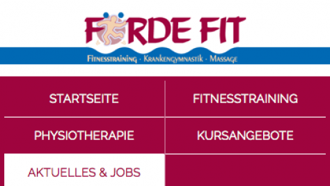Die Webseite ist vollständig responsiv und somit auch auf einem kleinen Smartphone noch optimal nutzbar.