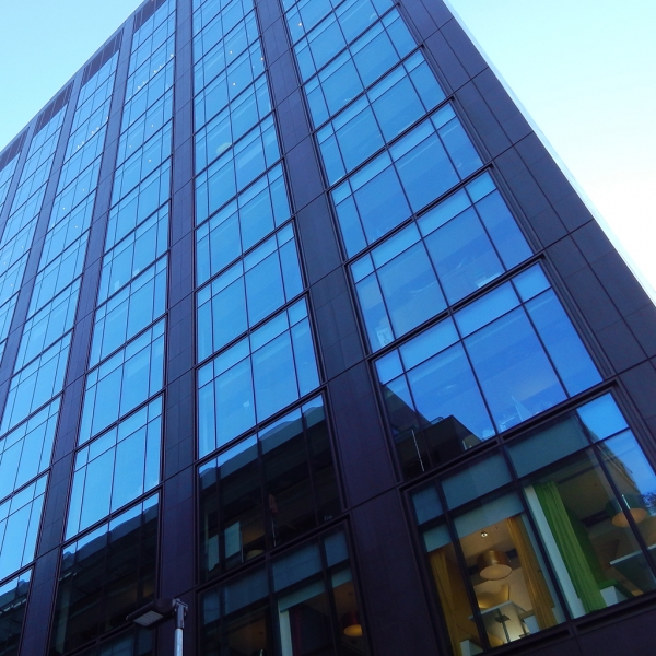 Eines von insgesamt drei Bürogebäuden von Google in Dublin.