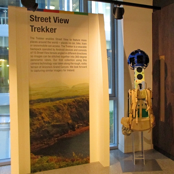 Ein (funktionierender!) Street-View-Trekker.