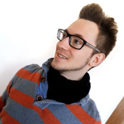 Severin Glöckle, Webentwickler bei der pixlscript GbR in Kiel