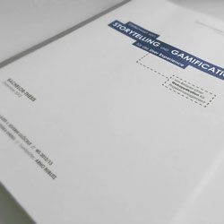 Cover der Thesis zum Thema Stellenwert von Storytelling und Gamification für die User Experience - am Beispiel einer Webanwendung für Projektmanagement
